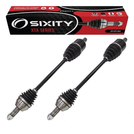2 pc Sixity XTA Rear Left Right Axles compatible with Honda SXS10S2X Talon 1000X 2019-2020