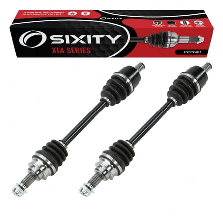 2 pc Sixity XTA Rear Left Right Axles compatible with Honda TRX650FA FourTrax Rincon TRX650FGA GPScape TRX680FA TRX680FGA 2003-2021