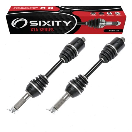 2 pc Sixity XTA Rear Left Right Axles compatible with Polaris ACE 500 570 EPS RZR LE Trail Premium Sportsman SP 2014-2021