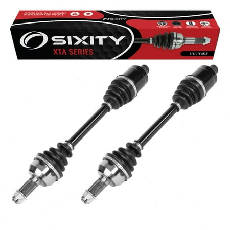 2 pc Sixity XTA Rear Left Right Axles compatible with Polaris RZR 900 EPS Trail Fox Edition LE XC Premium 2015-2020