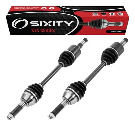 2 pc Sixity XTA Rear Left Right Axles compatible with Polaris Ranger 2x4 500 4x4 EFI XP 700 2005-2007