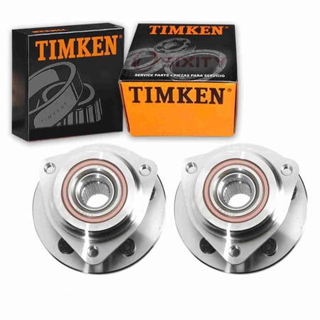 2 pc Timken 513084 Wheel Bearing Hub Assembly for 3555556488 400.58001 5252235 53005604 53007449 53007449AB 713084 720-0009 B20X14 BR930014 CS05252235 CS53007449 DS53007449AB Driveline Axle Axles