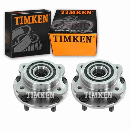 2 pc Timken 513123 Wheel Bearing Hub Assembly for 400.63009 4641517 4641517AD 4641957AA 713123 720-0016 BR930215 BR930248 Driveline Axle Axles Hubs