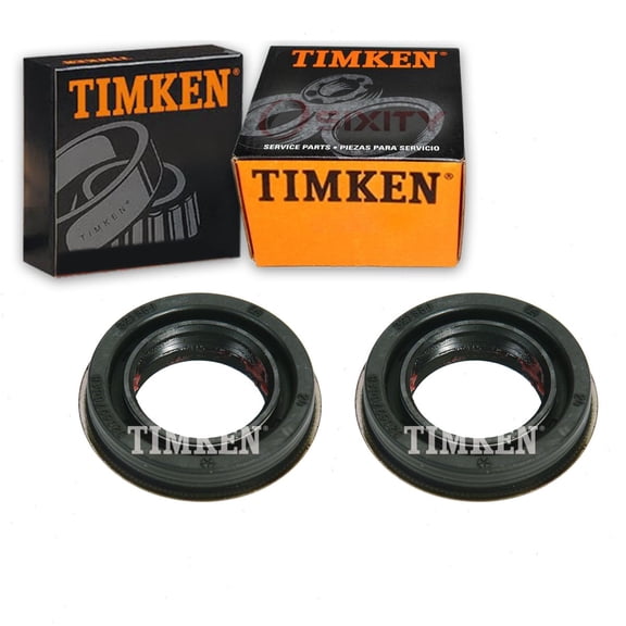 2 pc Timken Front Axle Shaft Seals compatible with Dodge Dakota 2000-2010