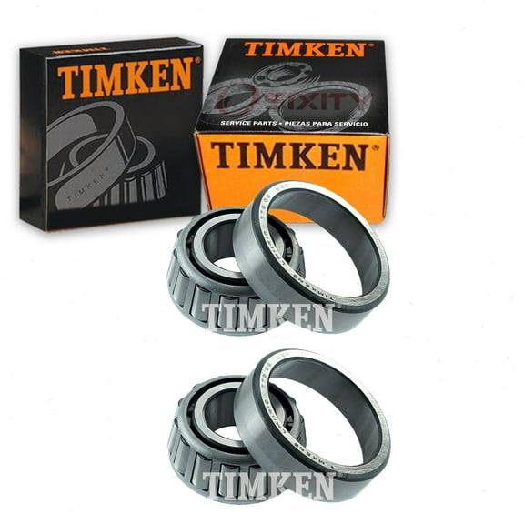 2 pc Timken Front Outer Wheel Bearing and Race Sets compatible with MG MGB 1965-1980