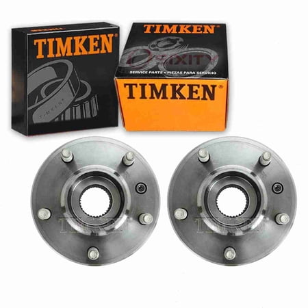 2 pc Timken HA590085 Wheel Bearing Hub Assembly for 10334134 12413005 12413097 400.62 513160 513203 513235 713160 713203 730-0179 88964096 89047803 BR930184 BR930472 Driveline Axle Axles Hubs