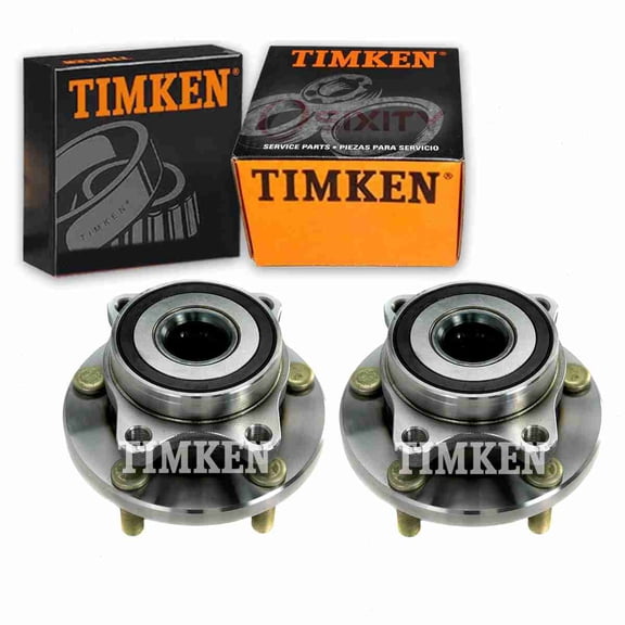 2 pc Timken HA590150 Wheel Bearing Hub Assembly for 28373XA00A 28373XA00B 513239 713239 760-0020 BR930678 Driveline Axle Axles Hubs