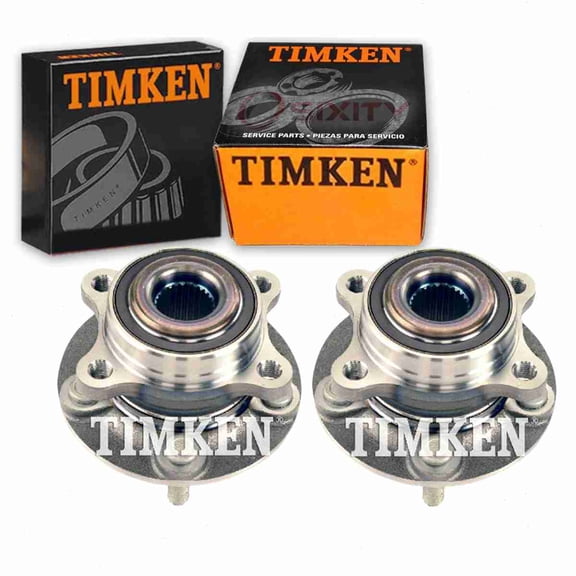 2 pc Timken HA590481 Wheel Bearing Hub Assembly for DG9Z1104B DG9Z1104D Driveline Axle Axles Hubs