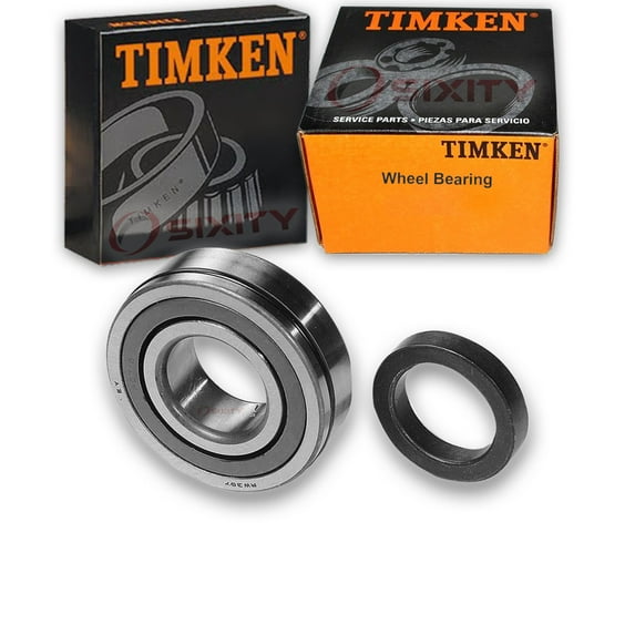 2 pc Timken Rear Wheel Bearings compatible with Chevrolet Bel Air 1957