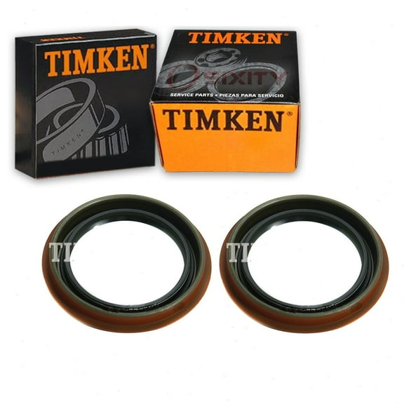 2 pc Timken Rear Wheel Seals compatible with Chevrolet Tahoe 1995-2017