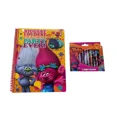 thumbnail image 1 of 2 pc Trolls Notebook & Crayons Set, 1 of 1