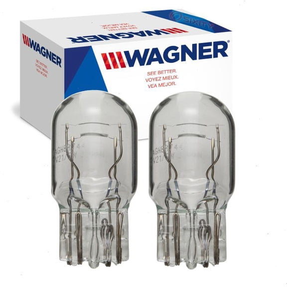 2 pc Wagner Brake Light Bulbs compatible with Ford C-Max EcoSport Fusion Transit Connect 2010-2018