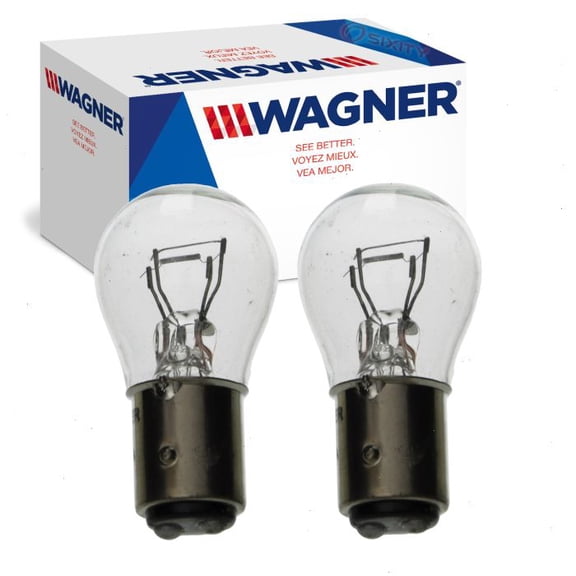 2 pc Wagner Brake Light Bulbs compatible with Lincoln Continental Mark III Mark IV Mark V Mark VI Mark VII Town Car Ve 1963-1988