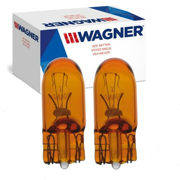 2 pc Wagner Front Side Marker Light Bulbs compatible with GMC Acadia Acadia Limited Jimmy Safari Sonoma Yu Yukon Yukon XL 1500 4.8L 5.3L 6.0L 6.2L V8 1998-2017