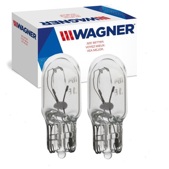 2 pc Wagner Rear Side Marker Light Bulbs compatible with Oldsmobile 442 88 98 Achieva Aurora Calais Custom Cruiser Cutlass Cutlass C 2.2L 2.5L 3.1L 3.3L 5.0L L4 V6 V8 1968-2002