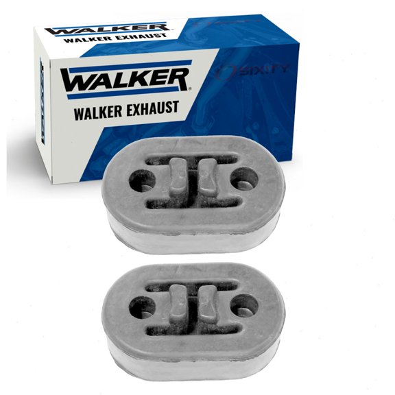 2 pc Walker Exhaust System Insulators compatible with Dodge Ram 3500 5.9L 6.7L L6 2003-2010