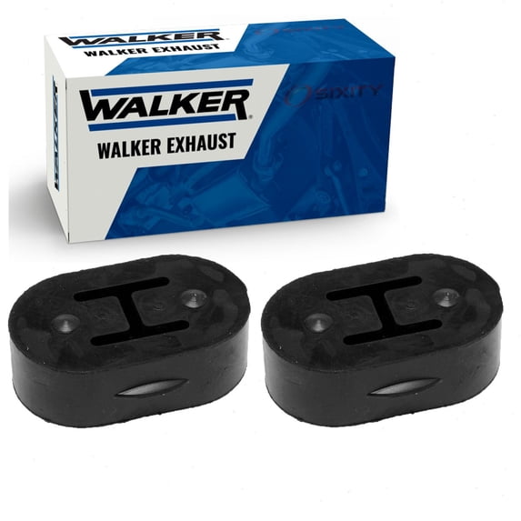 2 pc Walker Muffler Assm Exhaust System Insulators compatible with Chrysler Town & Country 4.0L V6 2008-2010