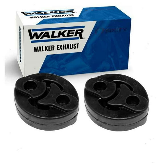 2 pc Walker Muffler Assm Right Exhaust System Insulators compatible with Lexus ES350 3.5L V6 2007-2017