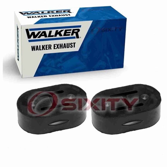2 pc Walker Exhaust System Insulators compatible with Mazda Protege 1.8L L4 1990-1998