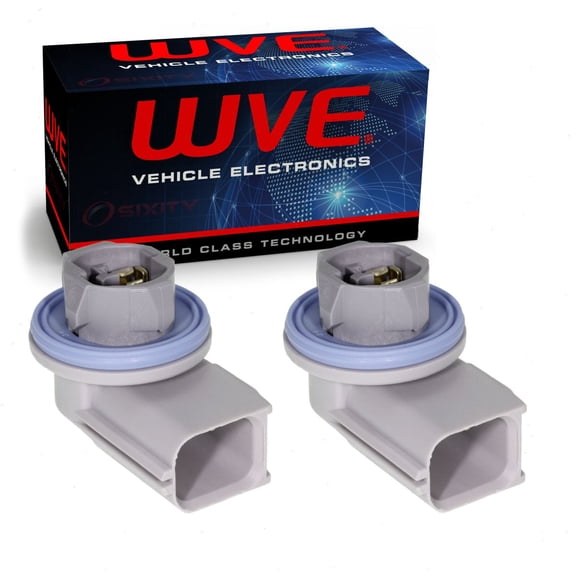 2 pc Wells WVE Front Side Marker Light Sockets compatible with Ford Explorer 2002-2010