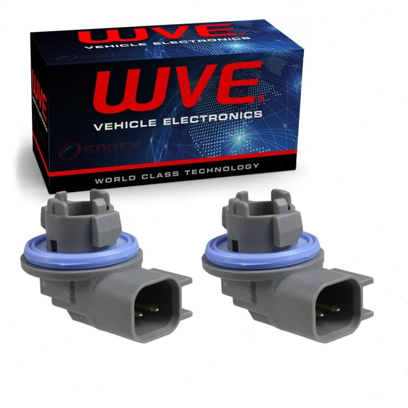 2 pc Wells WVE Rear Side Marker Light Sockets compatible with Dodge Durango 2011-2012