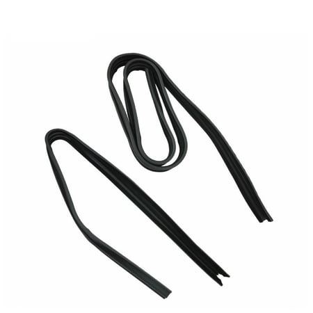 2-pc Window Glass Run Channel Weatherstrip Seal For Dodge Full Size