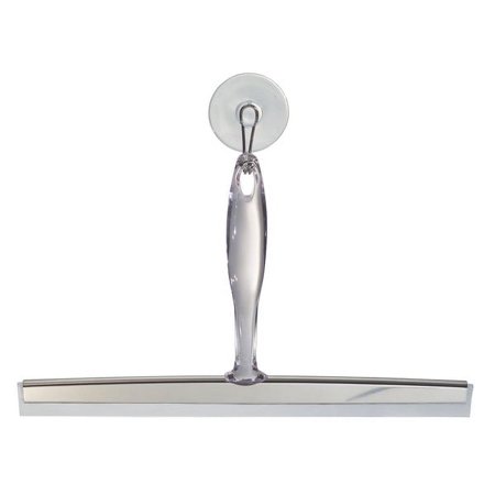 2 pc iDesign Zia 12 in. Stainless Steel Shower Squeegee