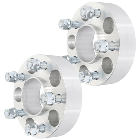 2-pcs 1.5" (38mm) 5x4.5 14x1.5 studs wheel spacers For Aviator Explorer Mustang