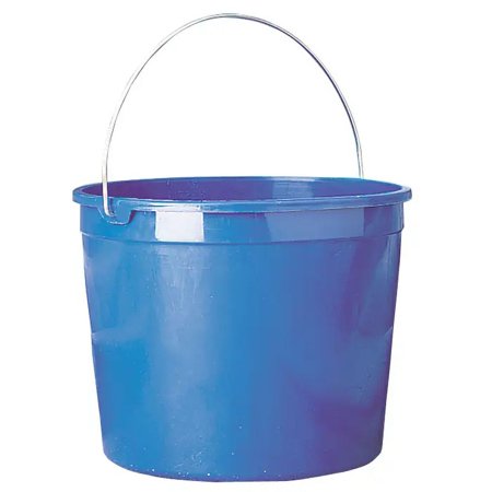 2 pcs,2.5 Qt Encore Plastics 1044370 Blue Plastic Pail with Handle