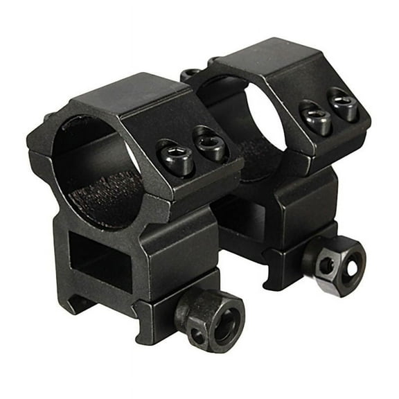2 pcs 25.4mm Fit 20mm Picatinny Weaver Rail Mount Flashlight Mounts Hunting Accessories Scope Ring High Profile