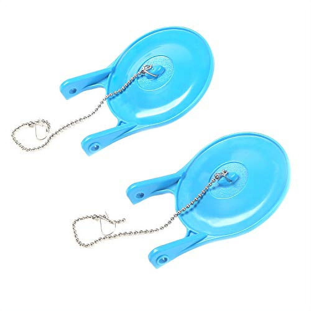 2 pcs 3 Inch Toilet Flapper Replacement Compatible with Lowes AquaSouce