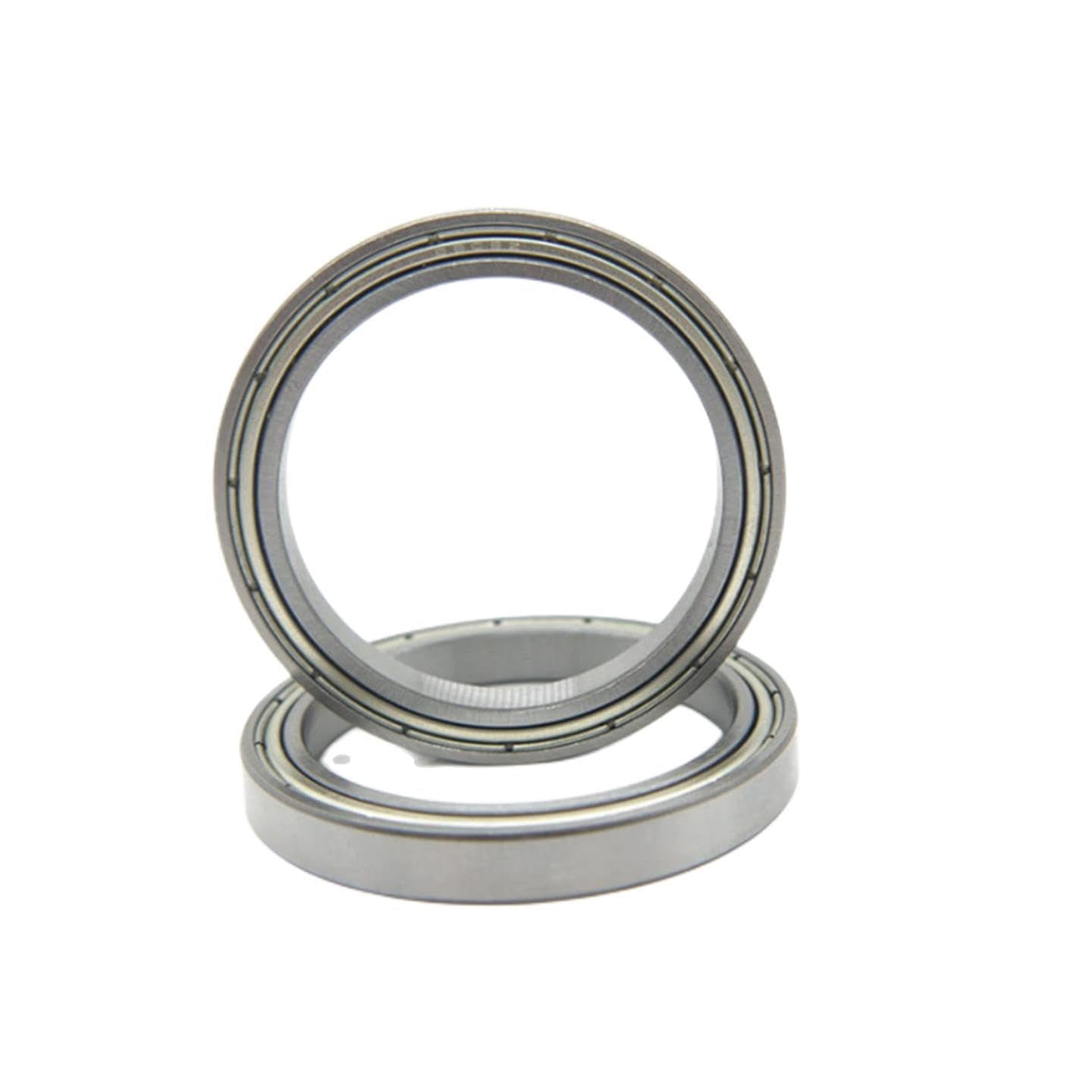 2 pcs 6815ZZ Sealed Frosted Iron Cover Ball Bearing, Bearings Steel Z1 Grade, Wear-Resistant and Low Noise Machinery Ball Bearing 75x95x10mm