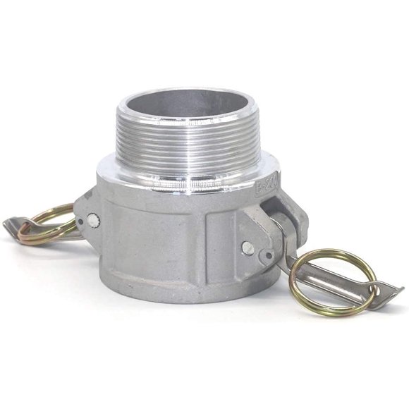 1 in Coupling Size, 1 in Hose Fitting Size, Cam and Groove Adapter 1 in Coupling Size, 1 in Hose Fitting Size, Cam and Groove Adapter