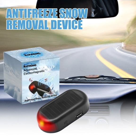 2 pcs Auto Windshield Anti-Frost Device - Electronic De-Icer to Prevent Snow & Ice Buildup in Winter