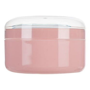 2pcs Assorted Color Baby Powder Puff Boxes with Containers for Storage Use Lightweight and Portable