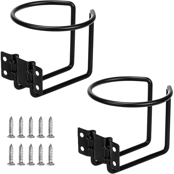 2 pcs Boat Cup Holder, Stainless Steel Universal Drink Holders, Suitable for Boat,Truck,RV,Tractor,Outdoor Wooden Swing