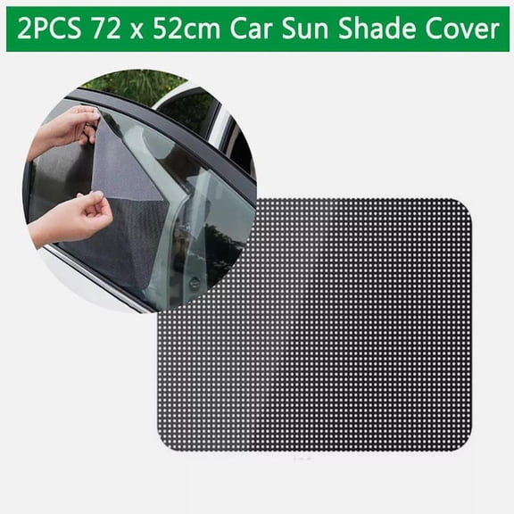 2 pcs Car Sun Shade Cover Car Window Tint Film