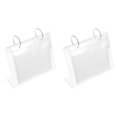 thumbnail image 1 of 2-Pack Desktop Photo Albums with Transparent Cover, Home Picture Frames for Display and Storage, 1 of 6