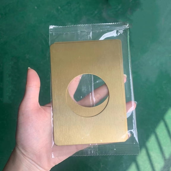 2-Pack Stainless Steel Door Plates Deadbolt Cover for Door Knobs Replacement Hardware