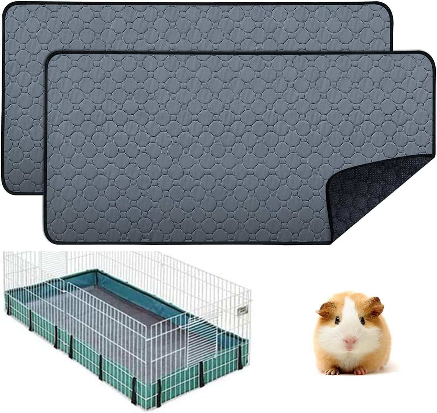 2-pcs-guinea-pig-cage-liners-washable-guinea-pig-pee-pads-waterproof