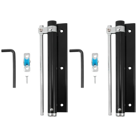2 pcs Heavy Duty Adjustable Closing Speeds Door Closer Metal Spring Door Closer