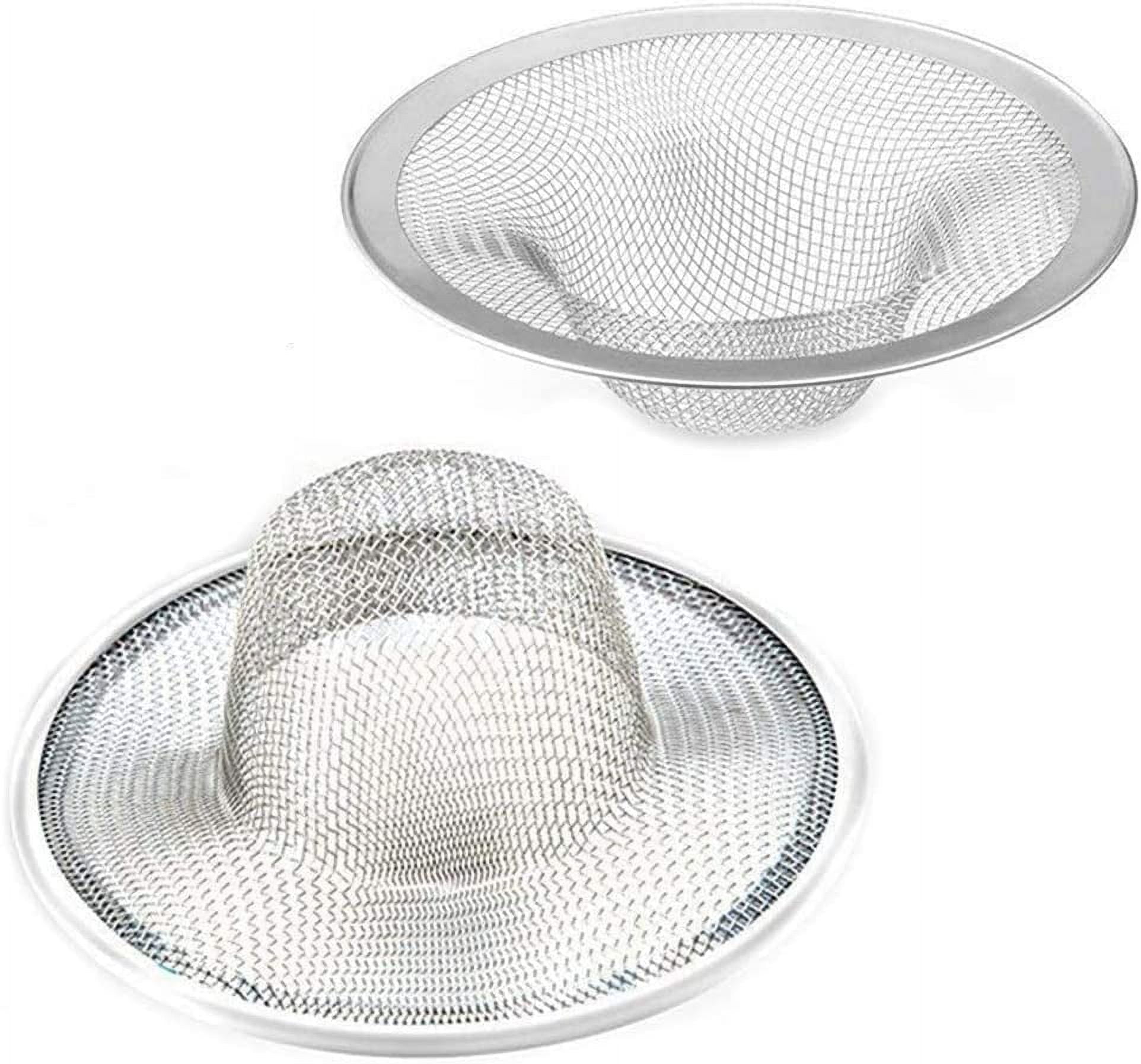 Heavy Duty Stainless Steel Mesh Sink Strainer Set