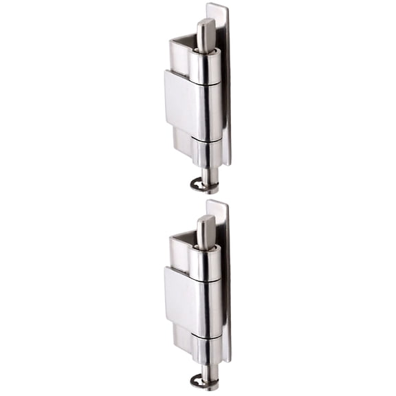CIMAXIC Silver Hidden Hinge Stainless Steel for Furniture and Cabinets Easy Install