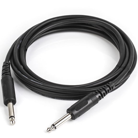 2 pcs Instrument Cable Instrument Accessory Guitar Audio Cable Guitar Cable Guitar Connecting Cord Musical Instrument Line Bass Cord Bass Connecting Wire Electric Guitar Accessory