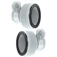 thumbnail image 1 of 2 pcs Intex B hose conversion adapter kit for Intex B pool hoses 1, 1 of 5