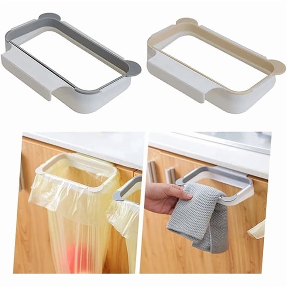 2 pcs Kitchen trash can holders, Kitchen trash can holders, Hanging Trash Can