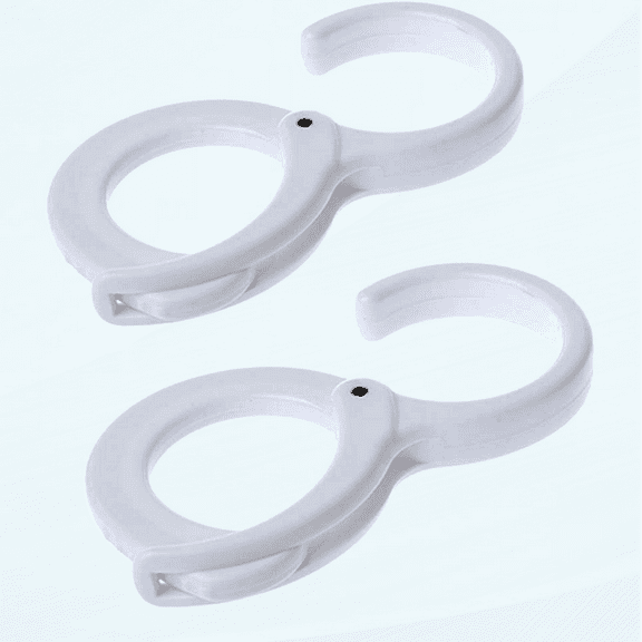 2 pcs Multi-Function Clip Hook /Table Edge Hook/Cross Bar Hook/Windproof Hook