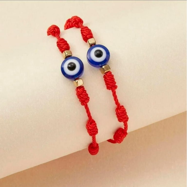pcs Pack Evil Eye Bracelet knots Spanish Red Protection
