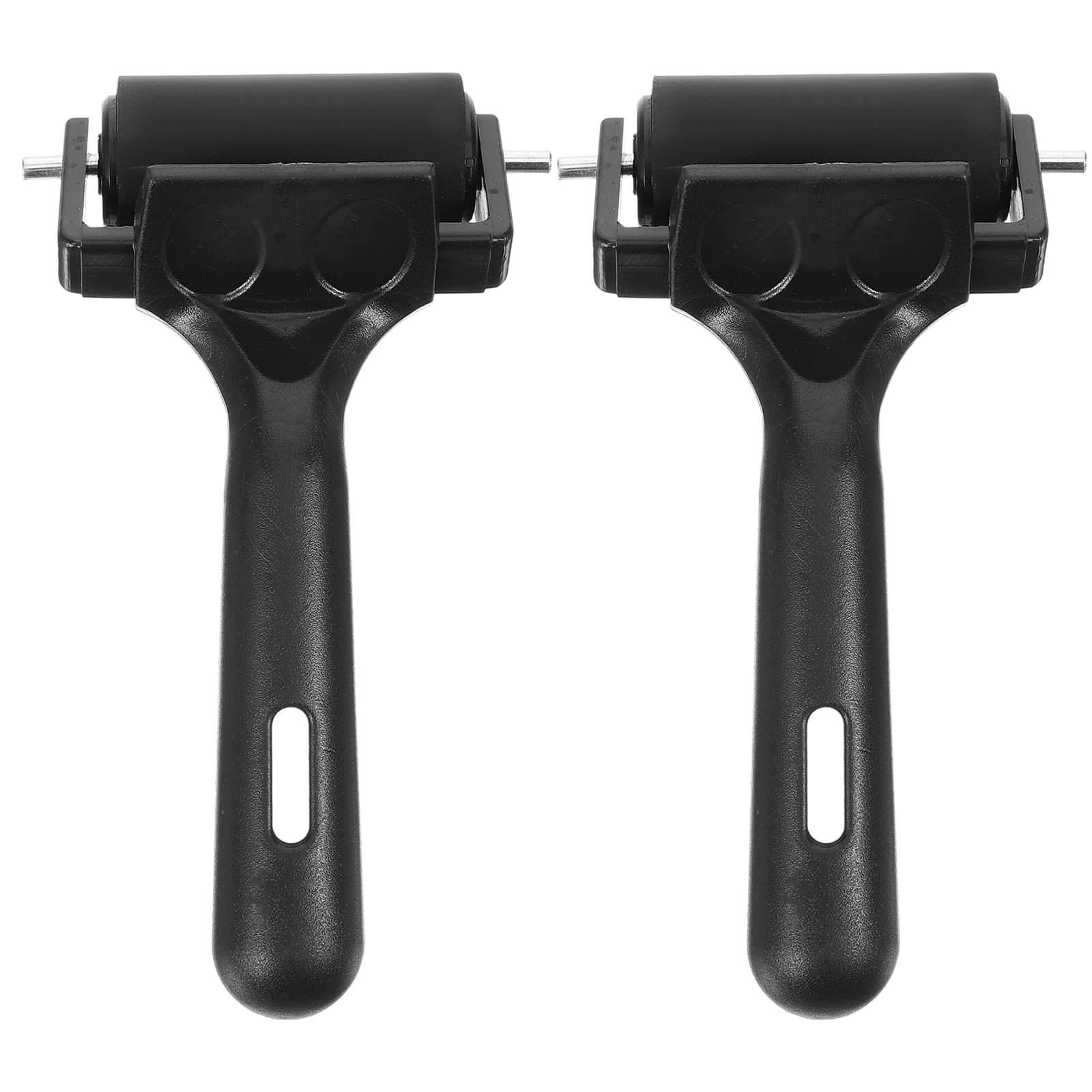 2 pcs Paint Rollers Brayer Rollers Ink Roller Stamping Tools Roller