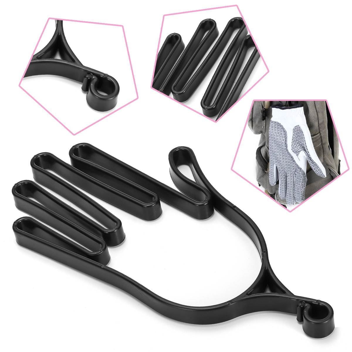 2 pcs Plastic Golf Gloves Stretcher Holder Glove Shaper Tool Drying Rack Frame Hanger Bracket Golf Accessories 22.1x10.6cm